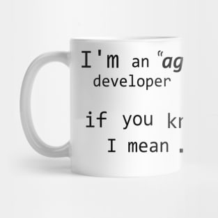 Agile ( ͡° ͜ʖ ͡°) Mug